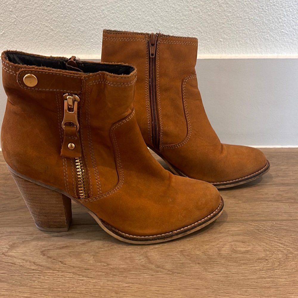 Suede Booties